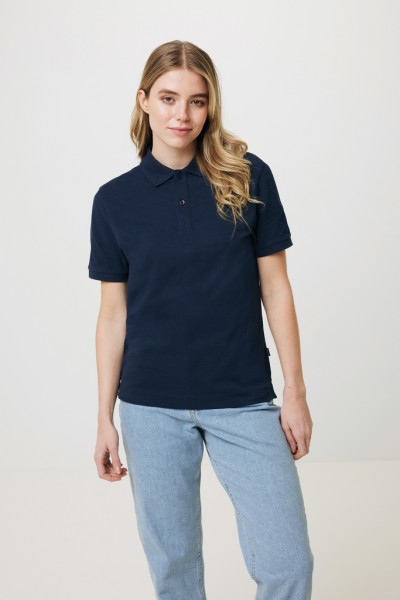 IQONIQ Yosemite Piqué-Poloshirt aus recycelter Baumwolle, navy blau M