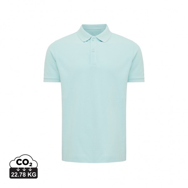 IQONIQ Yosemite Piqué-Poloshirt aus recycelter Baumwolle, crushed mint XXS