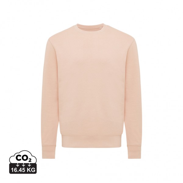 IQONIQ Etosha Lightweight Sweater aus recycelter Baumwolle, peach nectar S