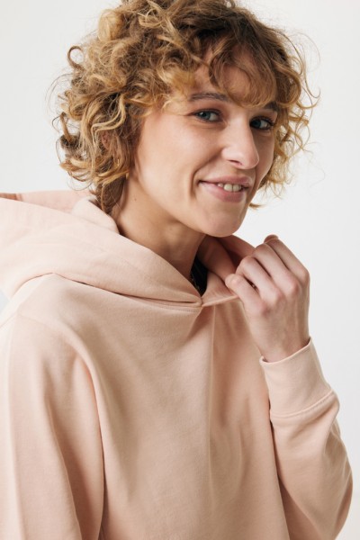 IQONIQ Yengo Hoodie mit Seitentaschen aus rec. Baumwolle, peach nectar XXXL