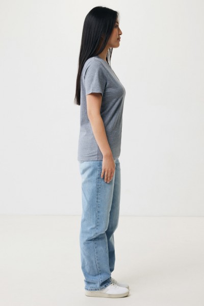 IQONIQ Brett T-Shirt aus recycelter Baumwolle, light heather navy XS