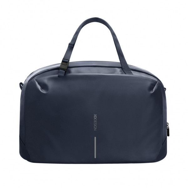Urban wasserabweisende Wochenendtasche, navy blau