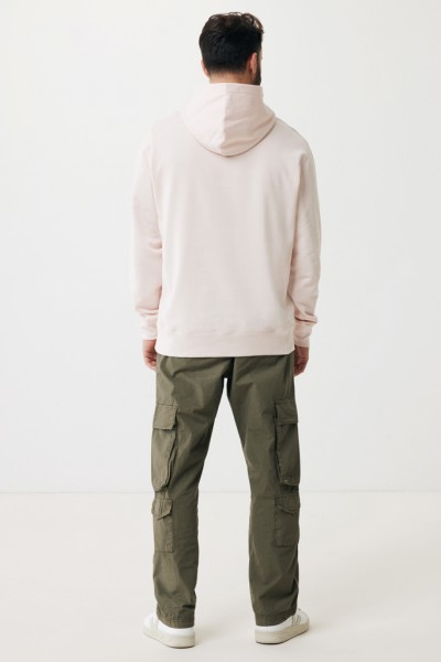 IQONIQ Yengo Hoodie mit Seitentaschen aus rec. Baumwolle, cloud pink L