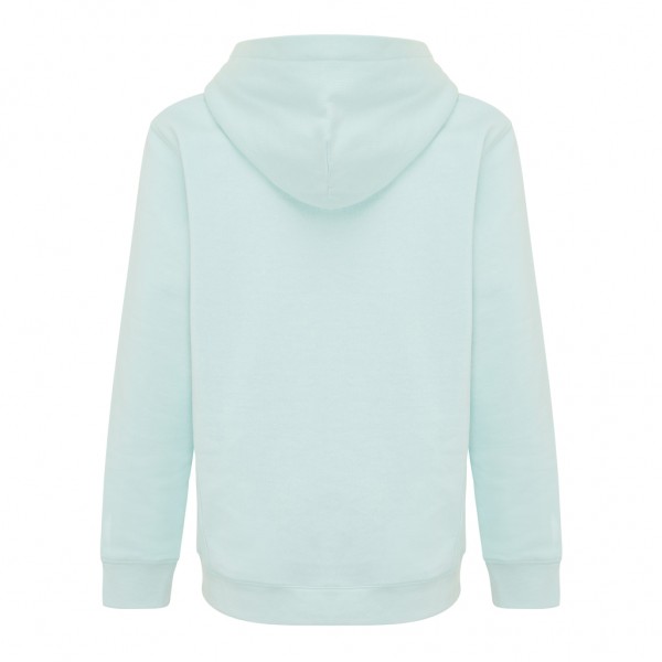 IQONIQ Yengo KidsHoodie mit Seitentaschen aus rec. Baumwolle, crushed mint 910