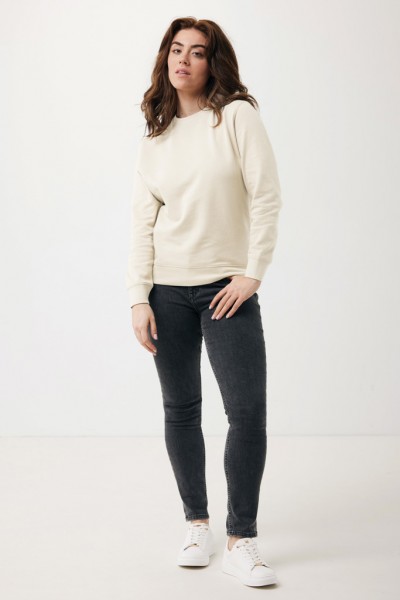 IQONIQ Etosha Lightweight Sweater aus recycelter Baumwolle, natural raw XXL