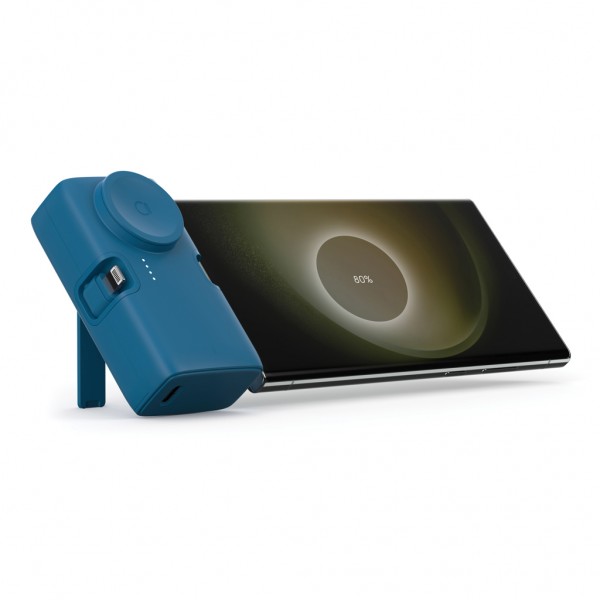 Urban Vitamin San Diego 20W PD RCS Powerbank & WatchCharger, blau