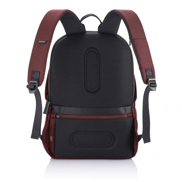 Bobby Soft, Anti-Diebstahl-Rucksack, rot