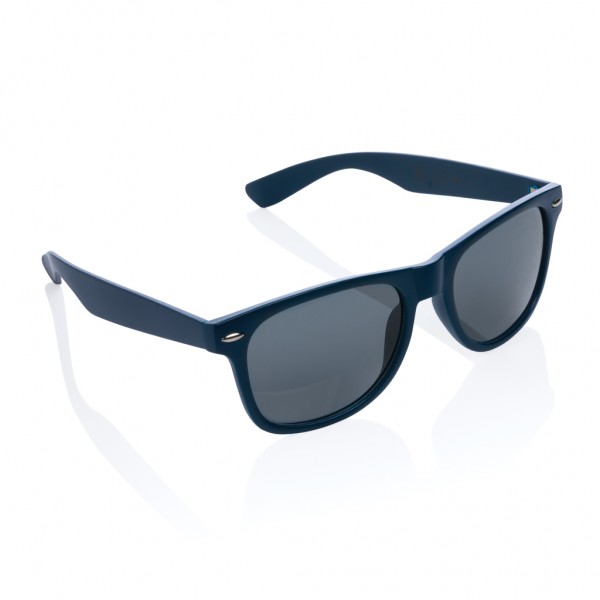 Sonnenbrille aus GRS recyceltem PC Kunststoff, navy blau
