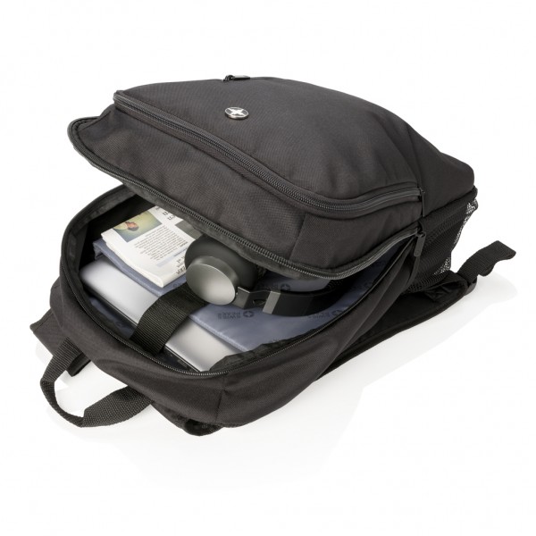 17” Business Laptop-Rucksack, schwarz