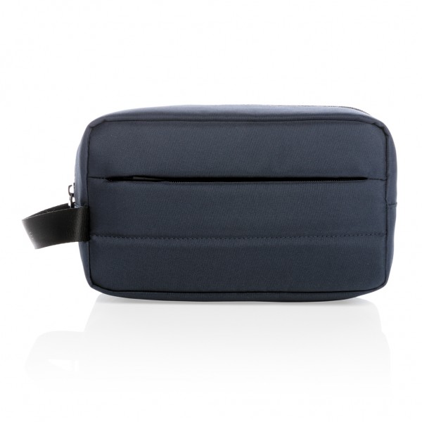 Impact AWARE™ RPET Kulturtasche, navy blau