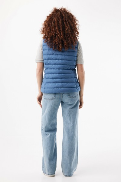 IQONIQ Meru Damen Bodywarmer aus recyceltem Polyester, moon blue XS