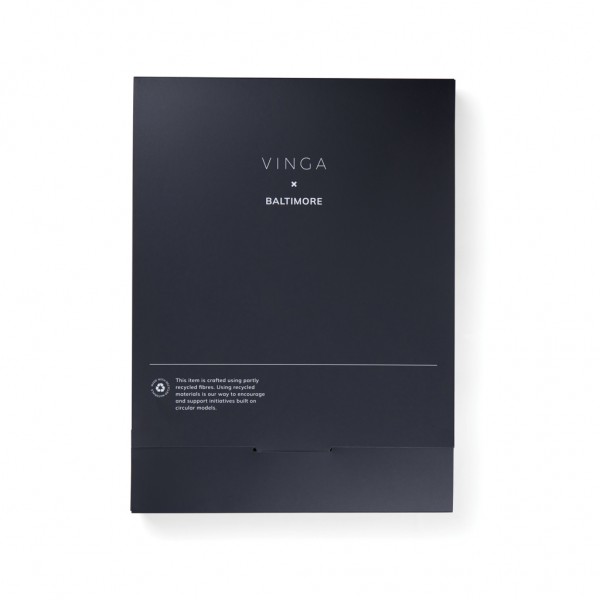VINGA Baltimore RCS A4 Portfolio, navy blau