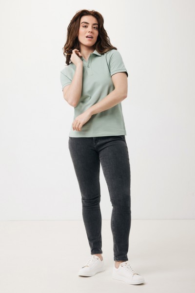 IQONIQ Yosemite Piqué-Poloshirt aus recycelter Baumwolle, Iceberg green M