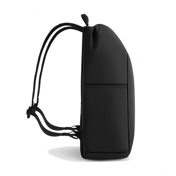 Urban wasserabweisender Anti-Diebstahl Rucksack, schwarz