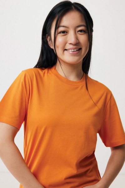 IQONIQ Sierra Lightweight T-Shirt aus recycelter Baumwolle, orange XS