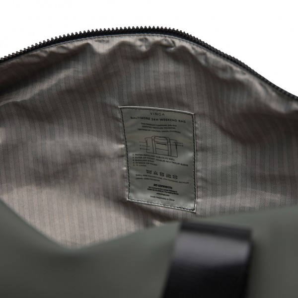 VINGA Baltimore RCS 24h Wochenendtasche, grün
