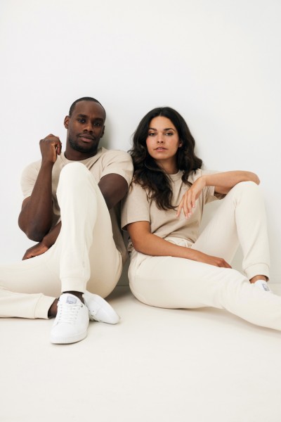 IQONIQ Cooper Jogger aus recycelter Baumwolle, natural raw M