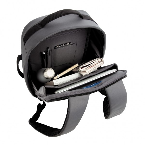 Impact AWARE™ RPET Anti-Diebstahl 15,6` Laptop-Rucksack, anthrazit