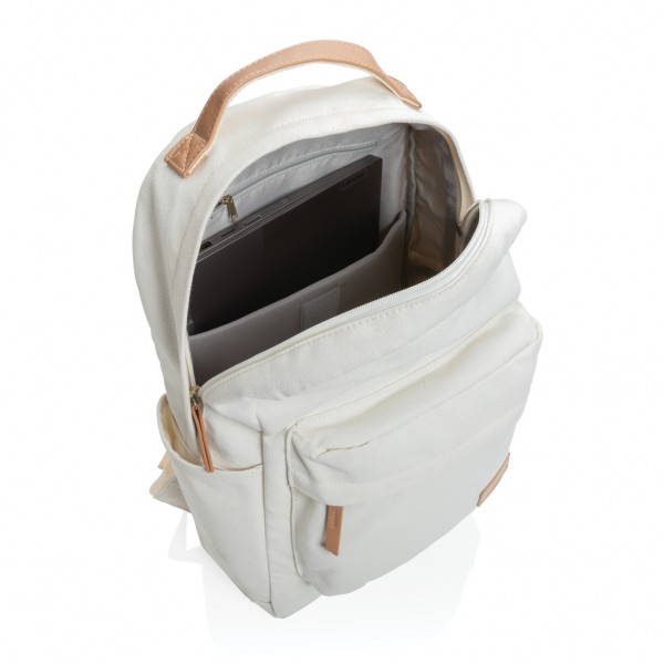 Impact AWARE™ 16 oz. rCanvas Rucksack, off white