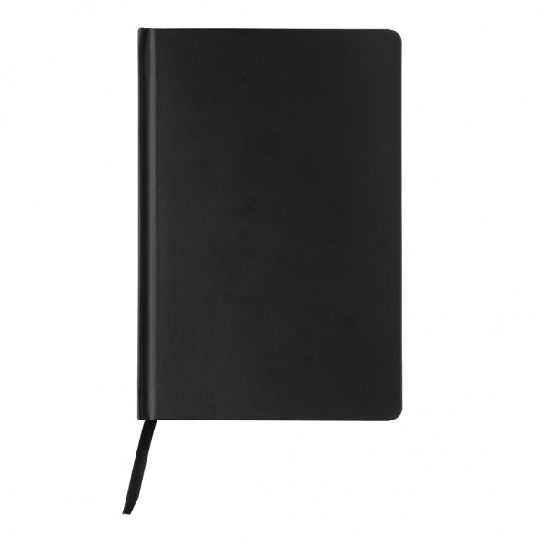 A5 Impact Steinpaper Hardcover Notizbuch, schwarz