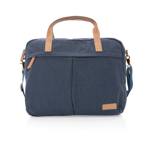 Impact AWARE™ 16 oz. rCanvas Laptop-Tasche, blau