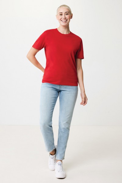 IQONIQ Sierra Lightweight T-Shirt aus recycelter Baumwolle, rot XXS