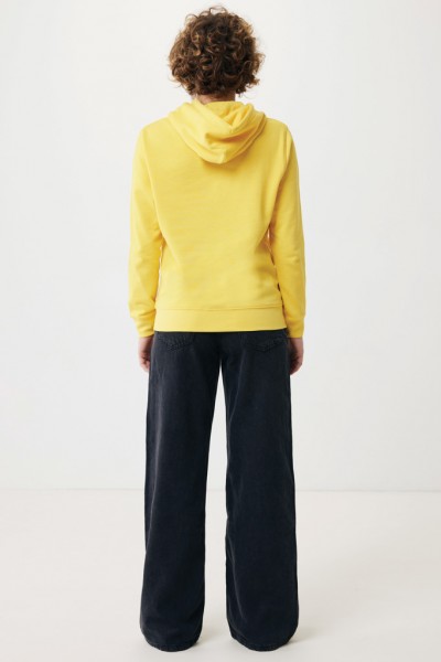 IQONIQ Rila Lightweight Hoodie aus recycelter Baumwolle, gelb S