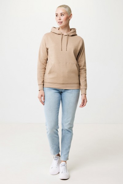 IQONIQ Torres ungefärbter Hoodie aus recycelter Baumwolle, heather brown S