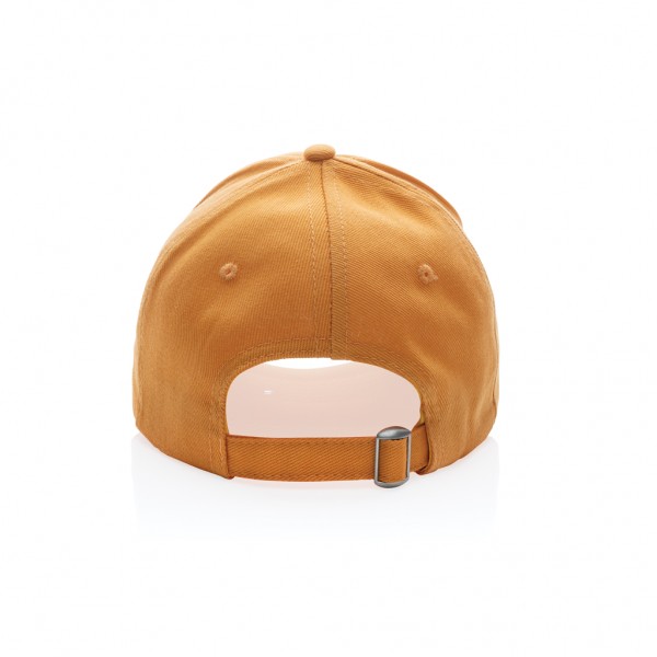 Impact 6 Panel Kappe aus 280gr rCotton mit AWARE™ Tracer, sundial orange