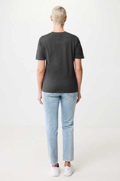IQONIQ Sierra Lightweight T-Shirt aus recycelter Baumwolle, anthrazit XXS