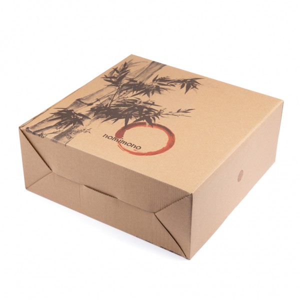 Nomimono tiefe Schale, 30cm, schwarz