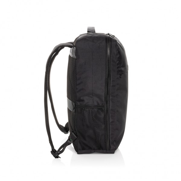 Swiss Peak Aware™ RPET Essential 15.6` Laptop-Rucksack, schwarz