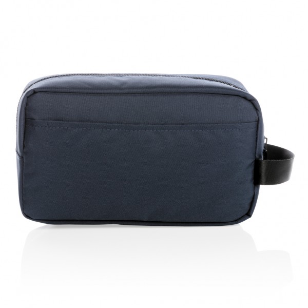 Impact AWARE™ RPET Kulturtasche, navy blau