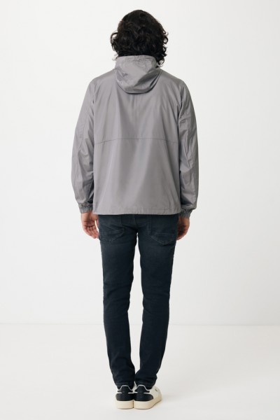 IQONIQ Logan Lightweight Jacke aus recyceltem Polyester, Silbergrau XXS