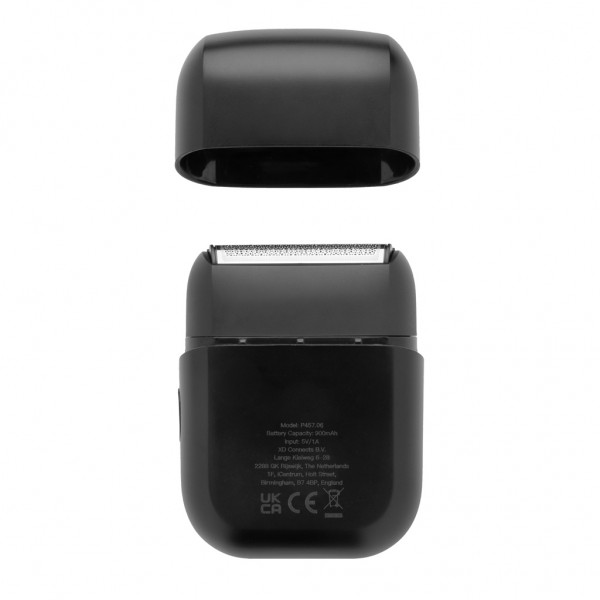 TrimBlade wiederaufladbarer IPX7 Reise-Rasierer, schwarz