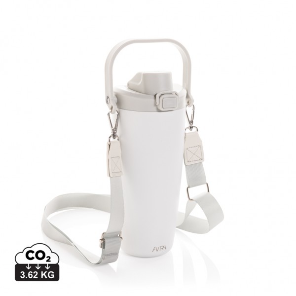 Avira Ayala Crossbody Duosip Becher aus RCS rec. Stahl, weiß
