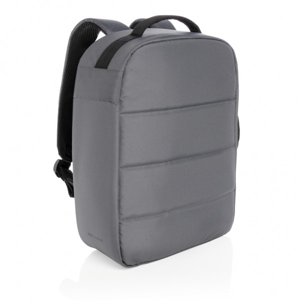 Impact AWARE™ RPET Anti-Diebstahl 15,6` Laptop-Rucksack, anthrazit
