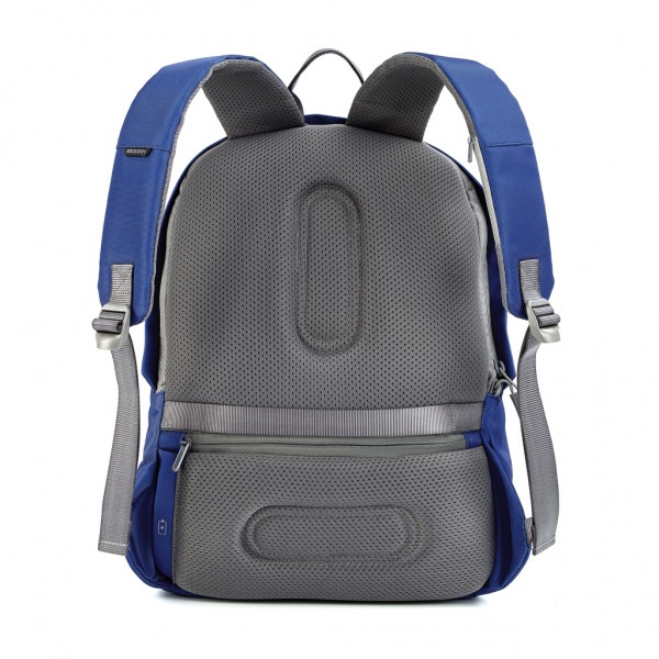 Bobby Soft, Anti-Diebstahl-Rucksack, blau