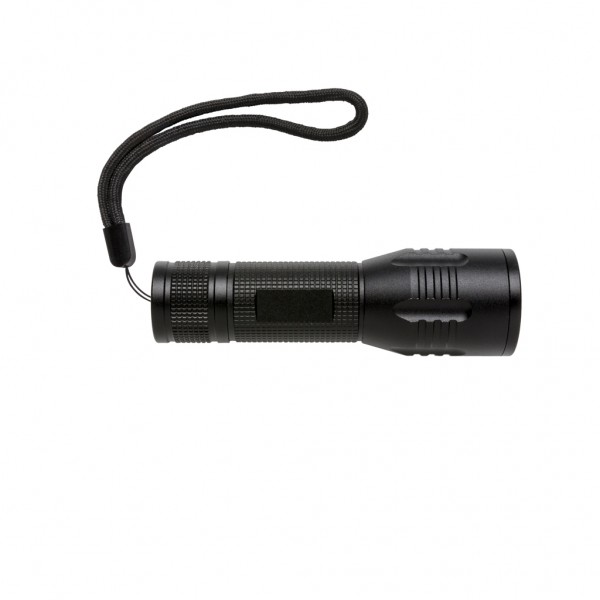 3W Cree Taschenlampe, schwarz