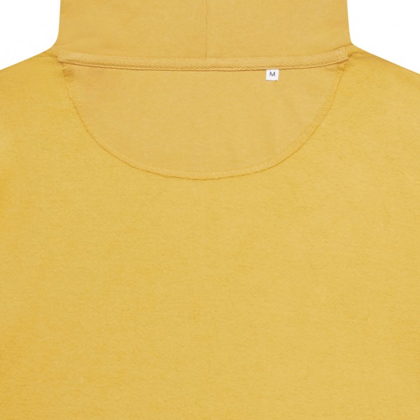 IQONIQ Jasper Hoodie aus recycelter Baumwolle, ochre yellow L