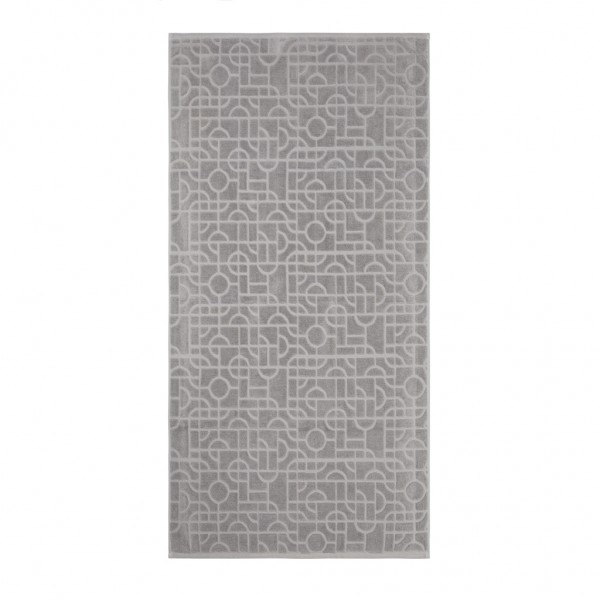 VINGA Verso Handtuch aus OCS Bio-Baumwolle, 4er-Set, grau