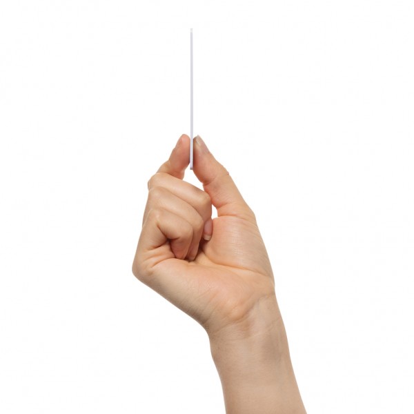 Findit RCS rABS wiederaufladbare Ultra-Thin Tracker-Karte, weiß