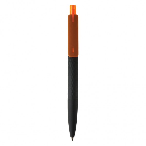 X3-Black mit Smooth-Touch, orange