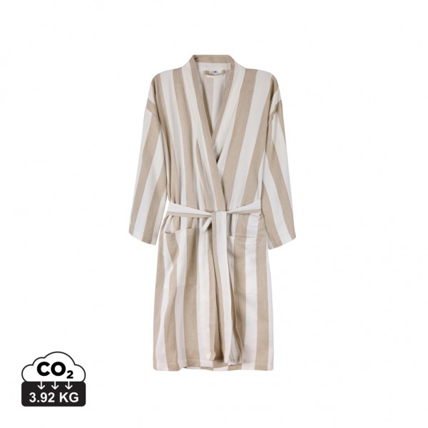 VINGA Ornos GRS Hamam-Bademantel S/M, beige