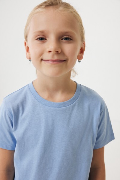IQONIQ Koli Kids T-Shirt aus recycelter Baumwolle, sky blue 910