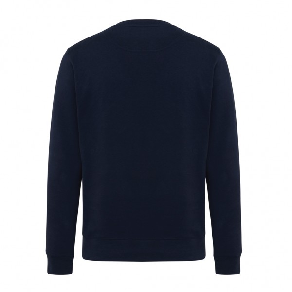 IQONIQ Etosha Lightweight Sweater aus recycelter Baumwolle, navy blau XXL