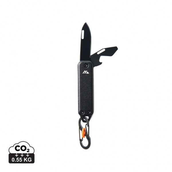 Nordic Drift Adventure Keychain Tool, schwarz