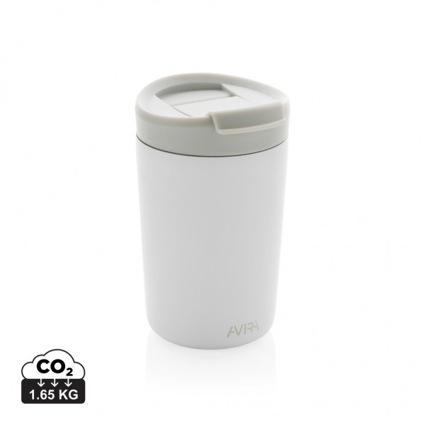 Avira Alya RCS recycelter Stainless-Steel Becher 300ml, weiß