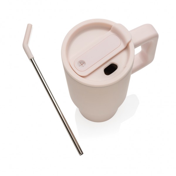 Embrace Deluxe Becher aus RCS recyceltem Edelstahl 900ml, rosa