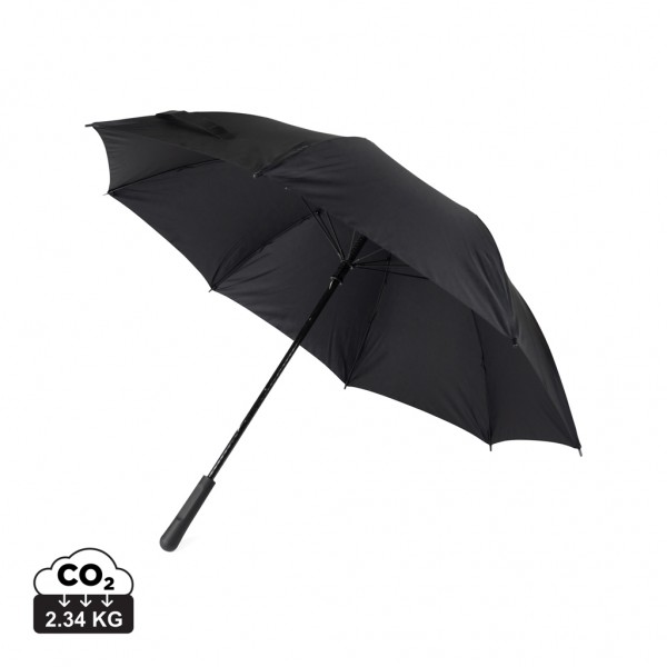 VINGA Baltimore AWARE™ RPET 23“ Regenschirm, schwarz